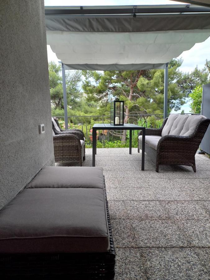Unique Residence With Garden And Sea View 斯普利特 外观 照片